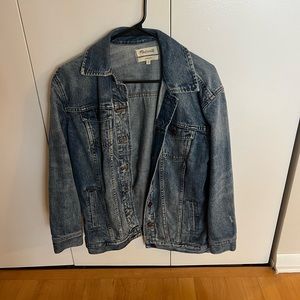 Madewell oversized jean jacket